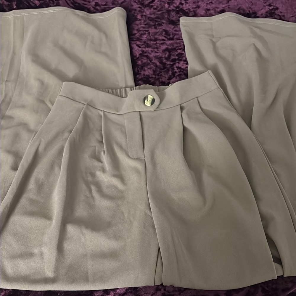 Elegant Tan Women's Pants